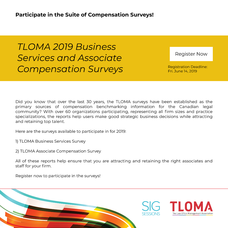 TLOMA Compensation Suite of Surveys - June 14, 2019