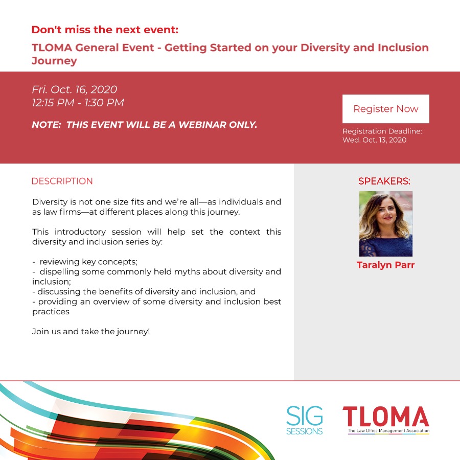 TLOMA - Getting Started on your Diversity and Inclusion Journey