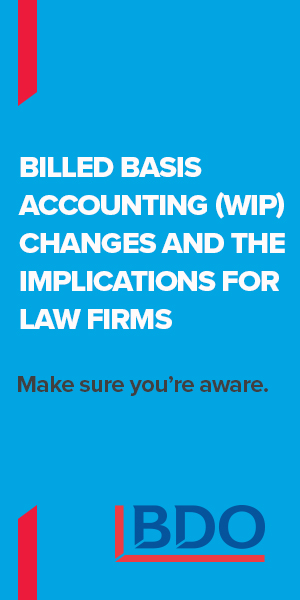 BDO Canada LLP - Red Carpet Event - "Tax Changes for Law Firms" - Jan. 12, 2018 HalfPage