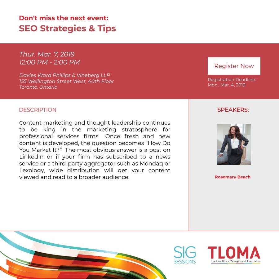 TLOMA - Interruption Ad - Marketing SIG - SEO Strategies & Tips