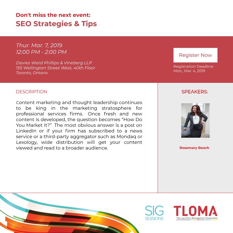 TLOMA - Interruption Ad - Marketing SIG - SEO Strategies & Tips
