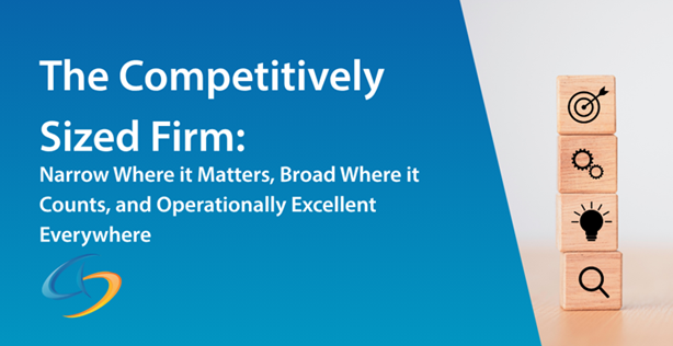 Stephen Mabey - The Competitively Sized Firm