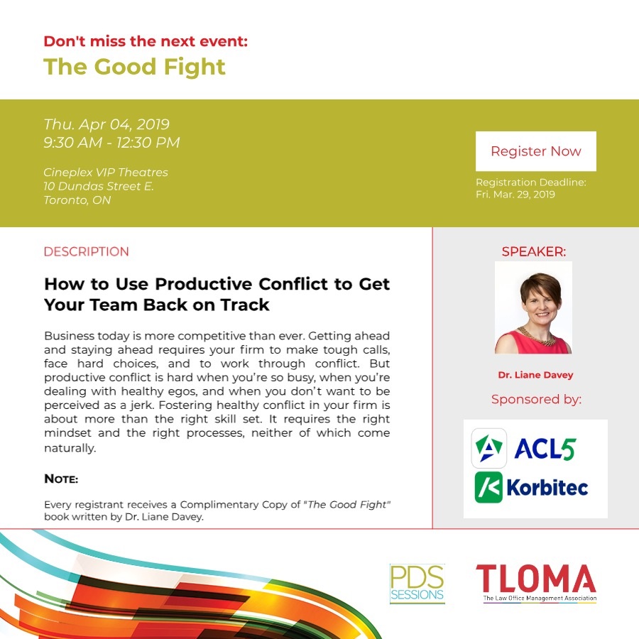 TLOMA - Interruption Ad - PD Event - The Good Fight - April 4, 2019