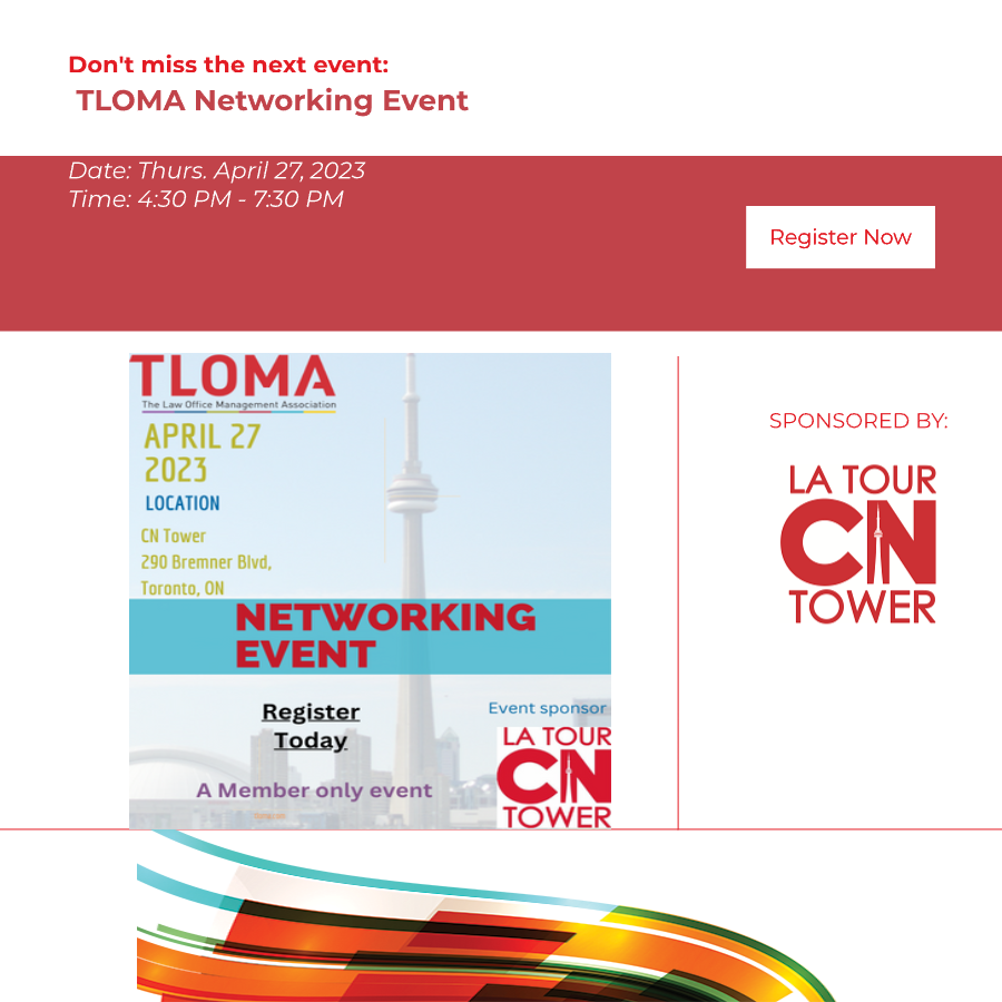 Interruption Ad - Networking Event - CN Tower - April 27, 2023